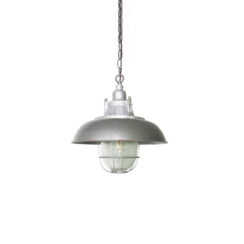 Bulkhead Cage Pendant Light D629