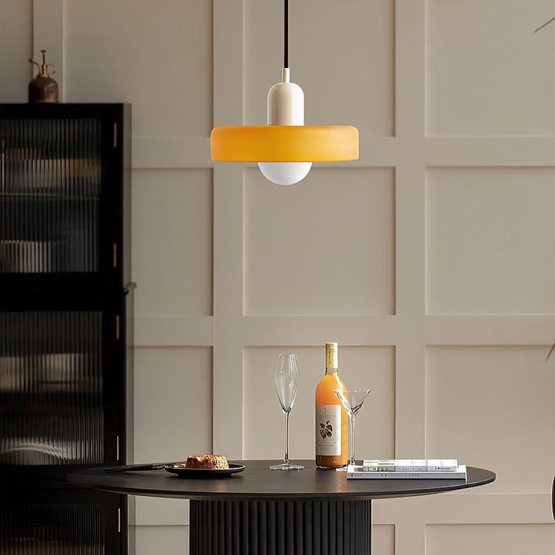 Disc Orb Pendant Light
