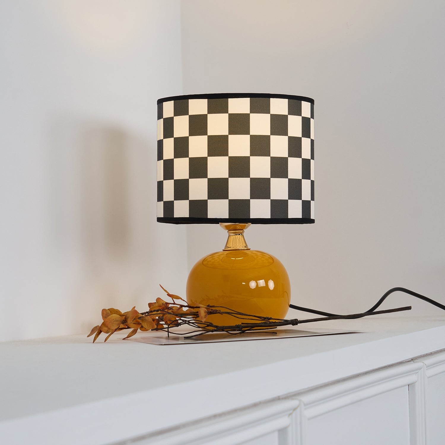 Checkerboard Table Lamp K992