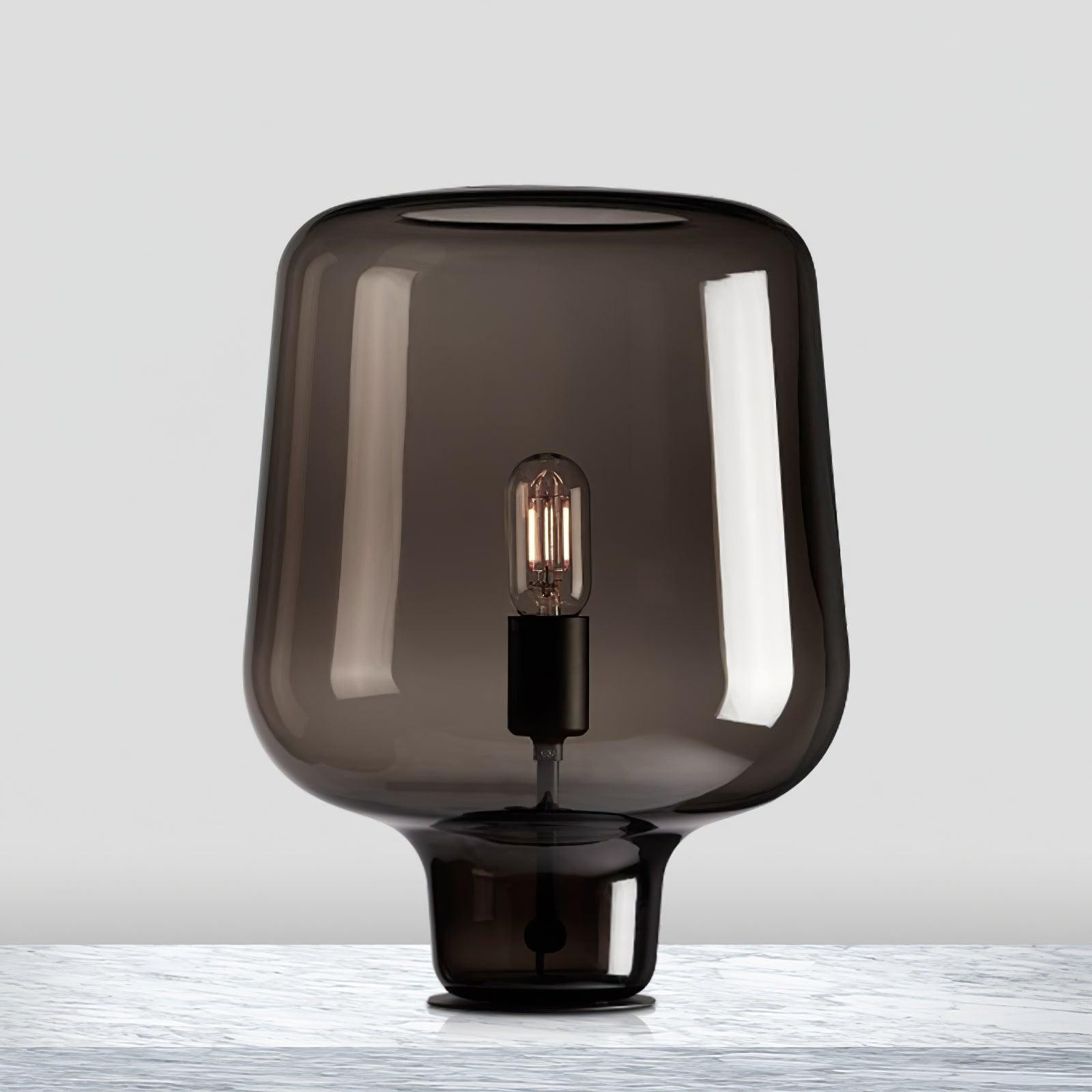 Glass Dome Table Lamp K694