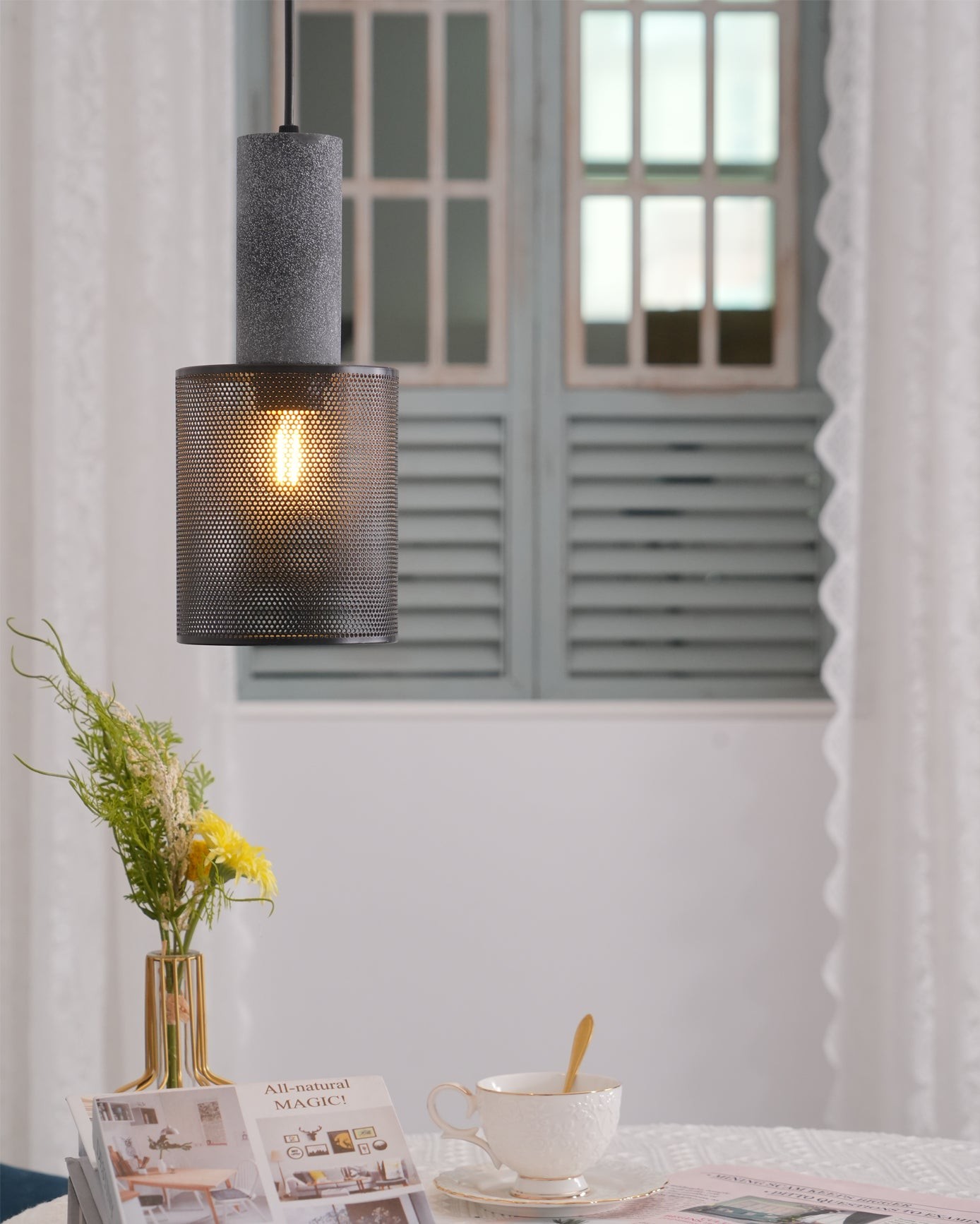 Concrete Industry Pendant Lamp K999