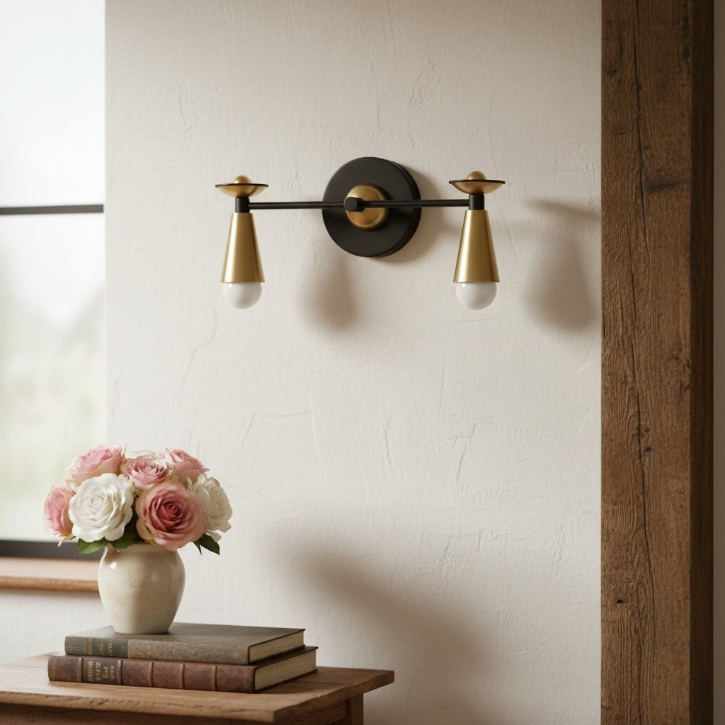 Pyralis Cone Modern Art Deco Lighting - Vintage Style Vanity Sconce Light K1462