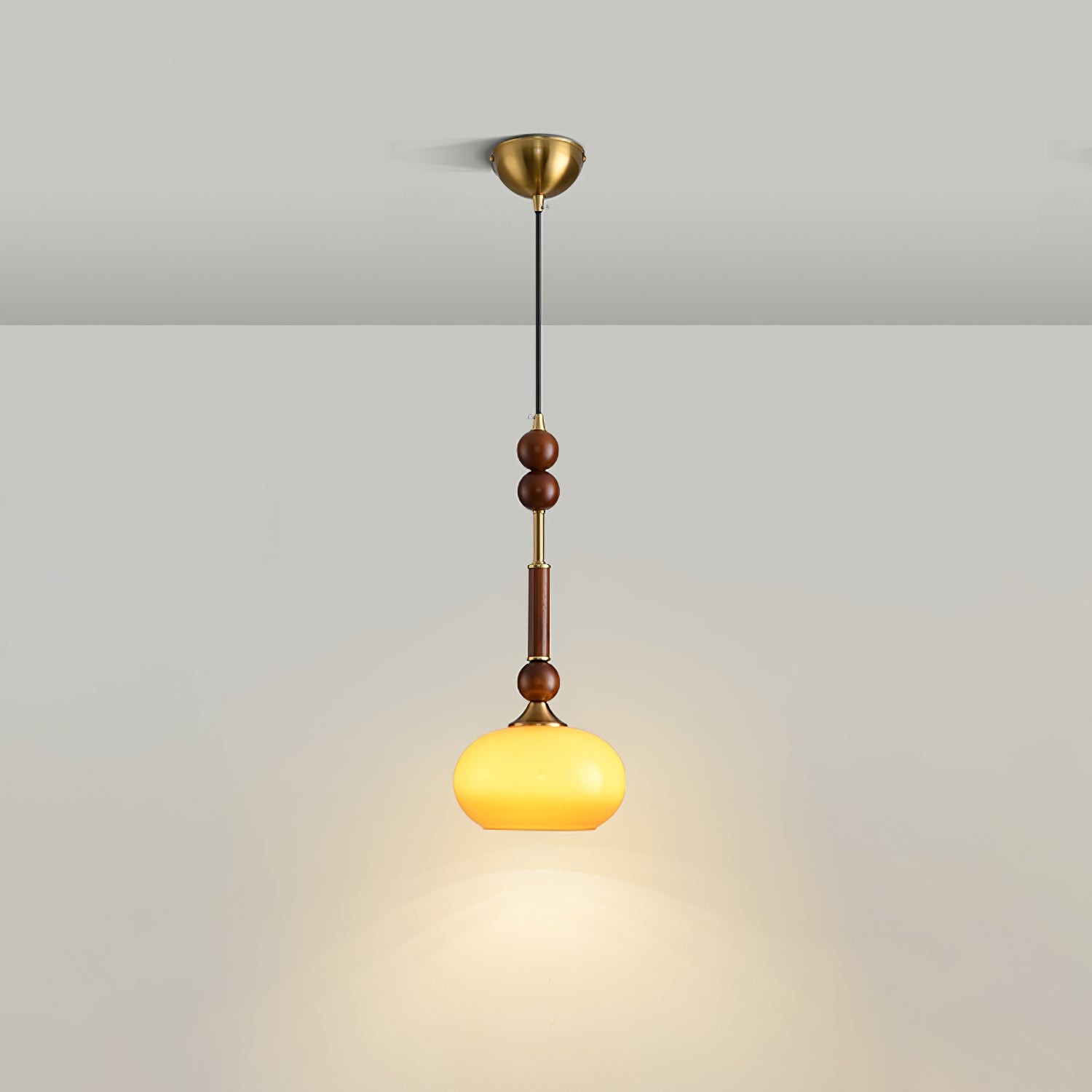 Retro Solid Wood Series Pendant Lamp K637