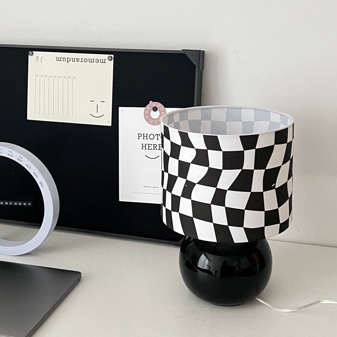 Checkerboard Table Lamp K992