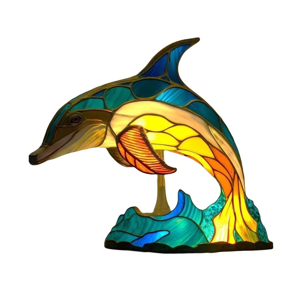 Magical Animal Statue Resin Table Lamp K482