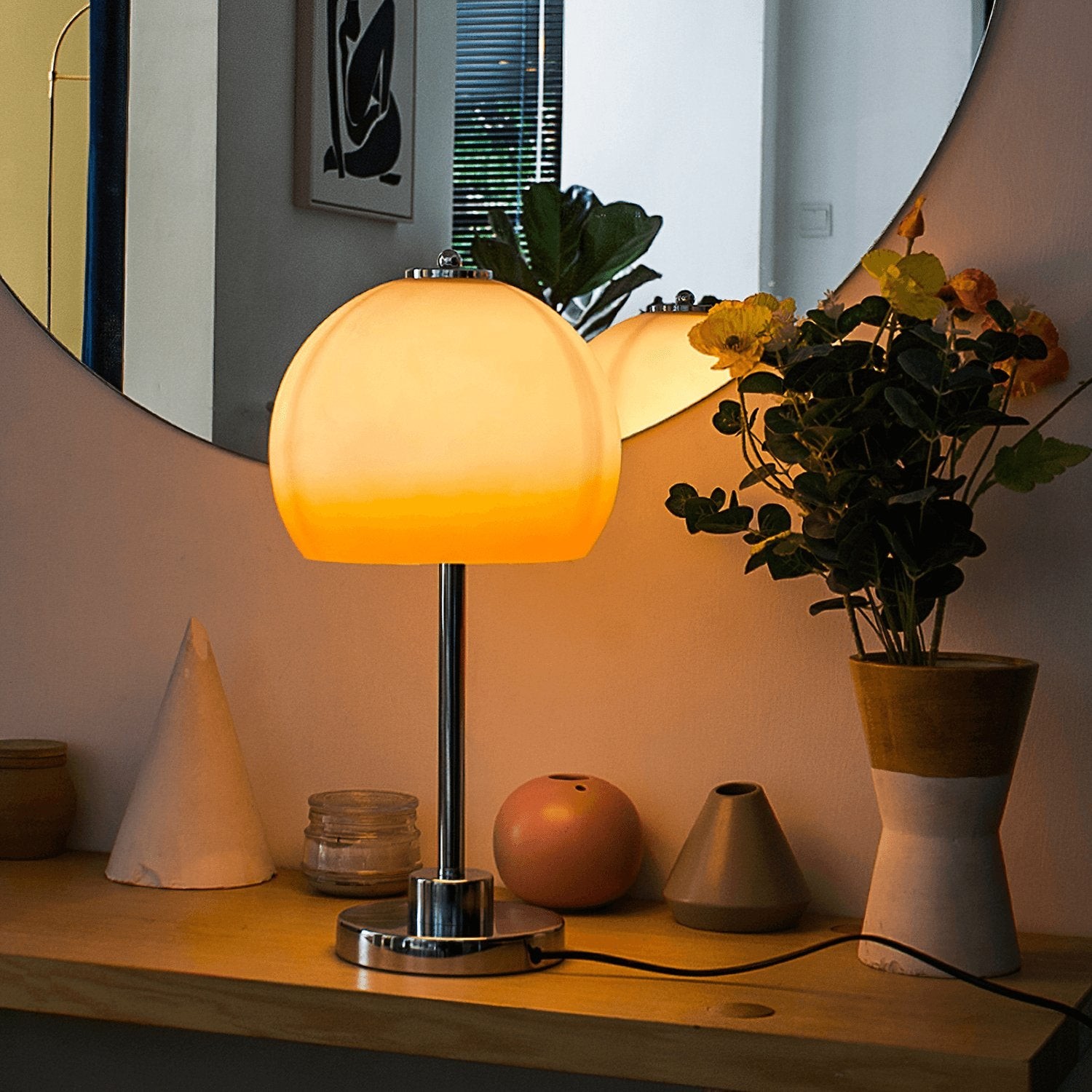 Retro Mushroom Table Lamp K625