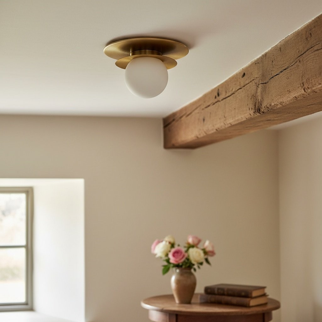 Artivo Globe Ceiling Light – Modern Nordic Design For Bathroom or Hallway K1423
