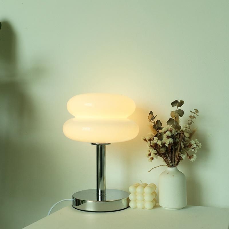 Bauhaus Wire Switch Stained Glass Table Lamp K48