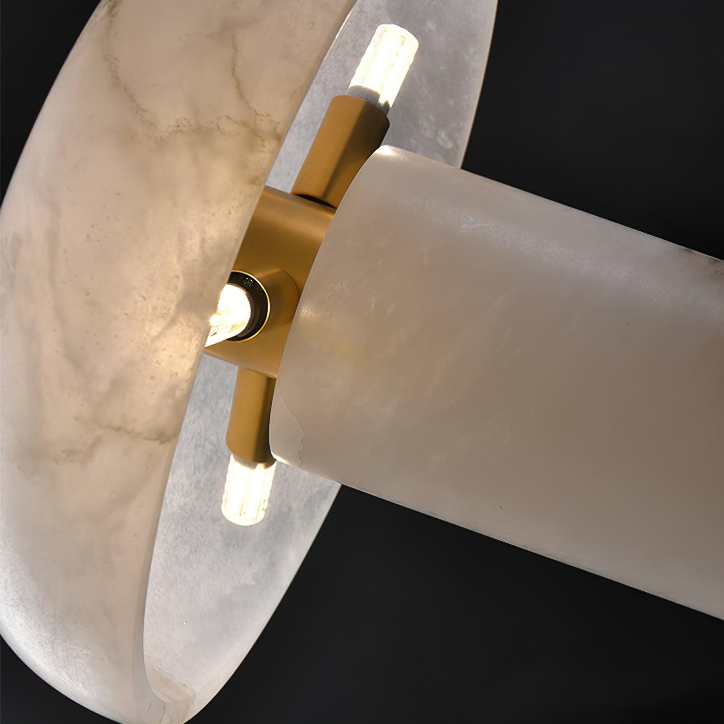 Creative Minimalist Luxury Alabaster Table Lamp For Bedroom K535