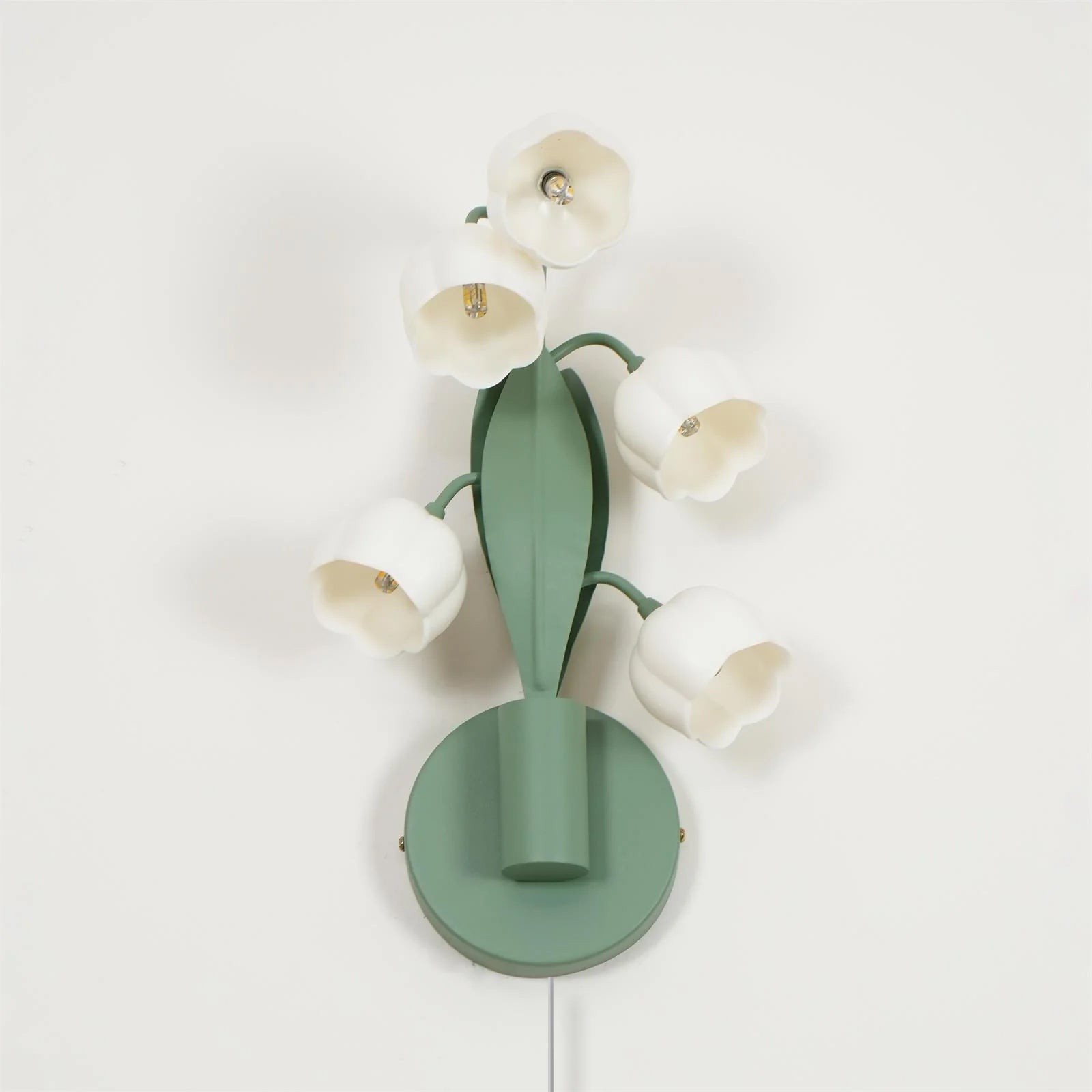Bell Orchid Plug In Wall Lamp K973
