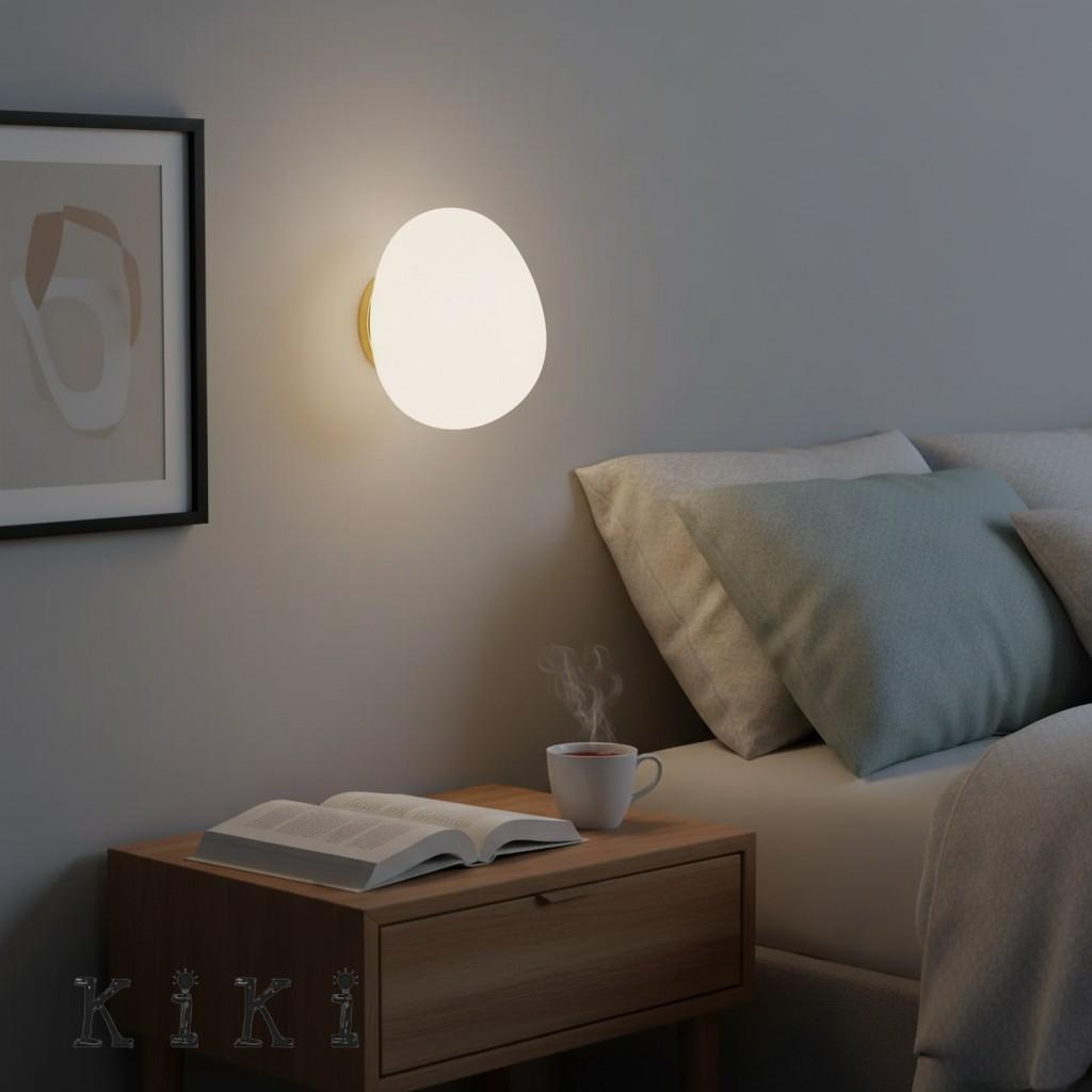 Elegant Gregg Wall Light Ceiling Light - Glass and Metal Lighting for Bedroom