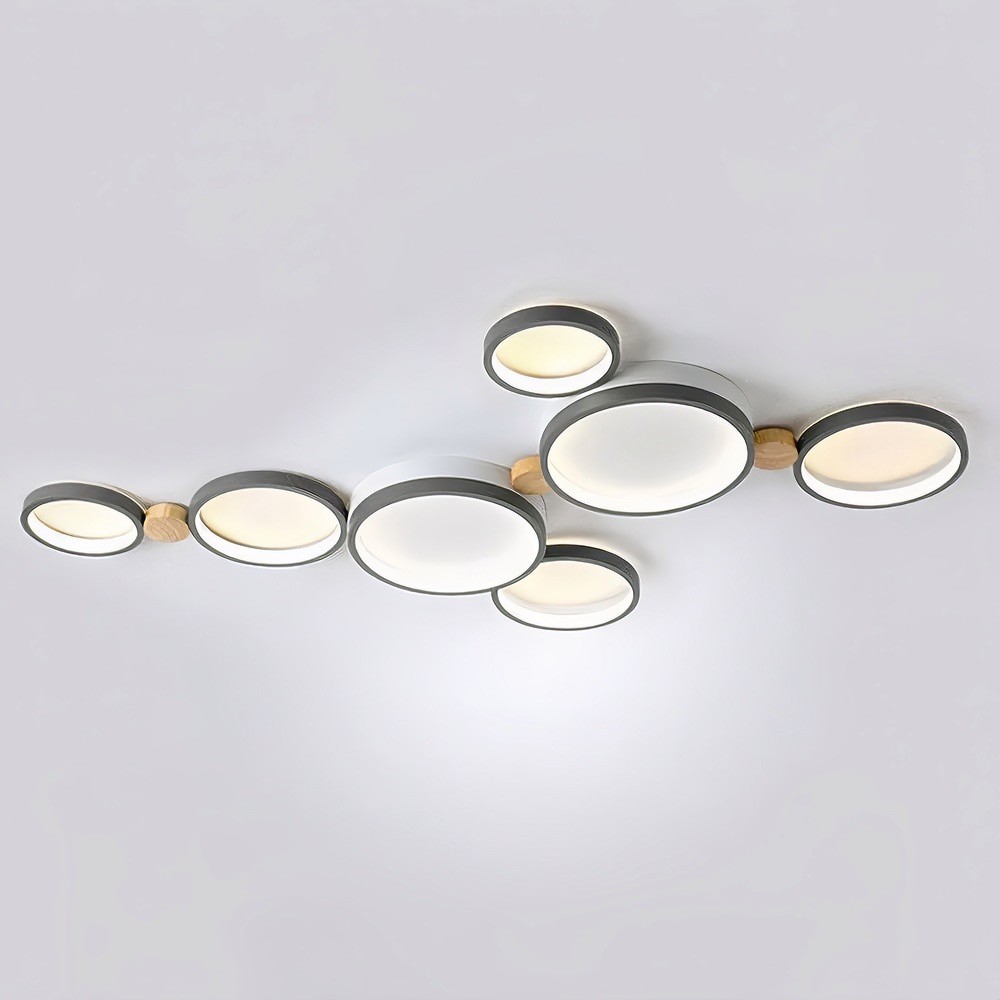 Colored Multi Circle Led Ceiling Light K935