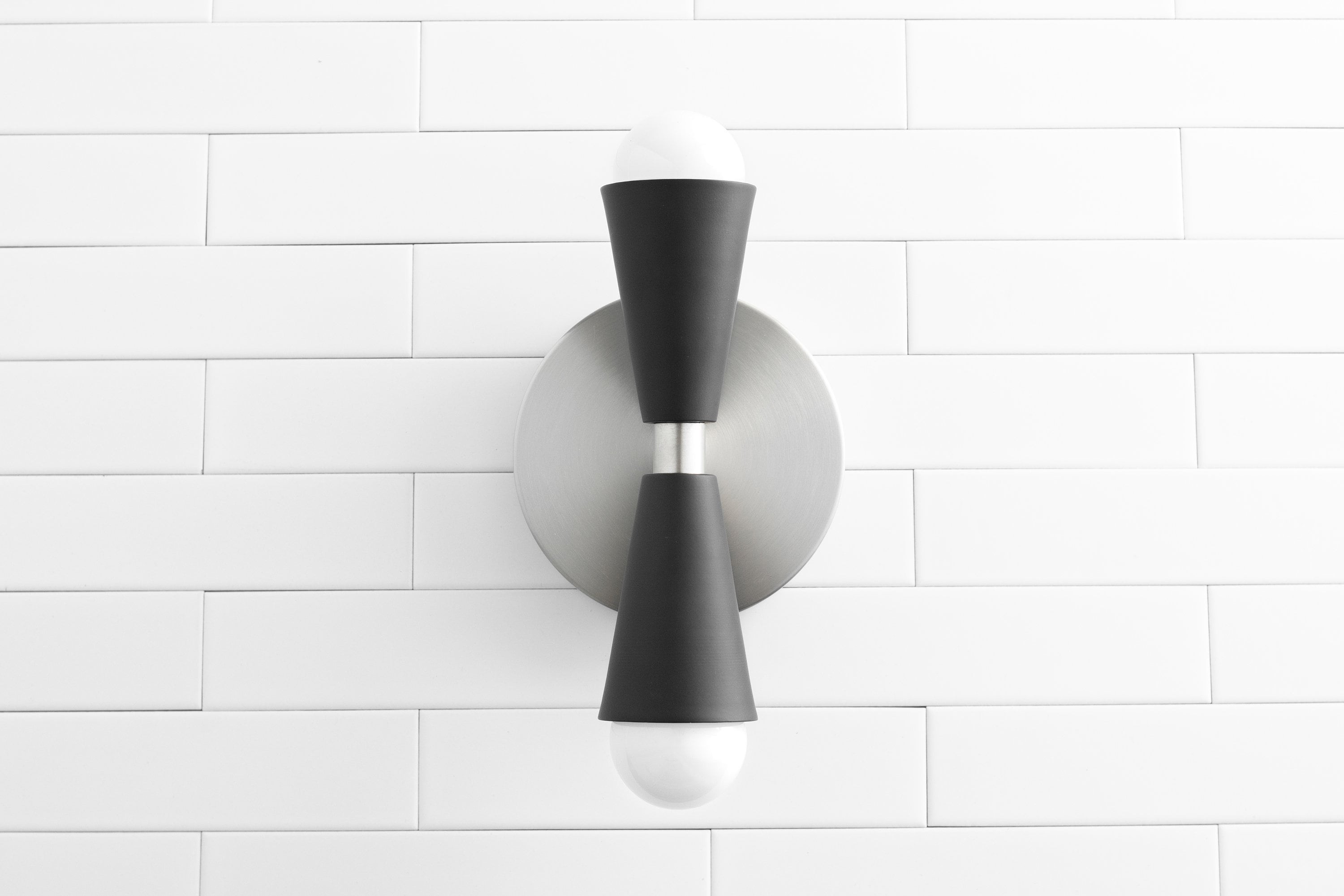 Pyralis Modern Style Metal Cone Wall Sconce - Stylish Lighting for Vanity K1479