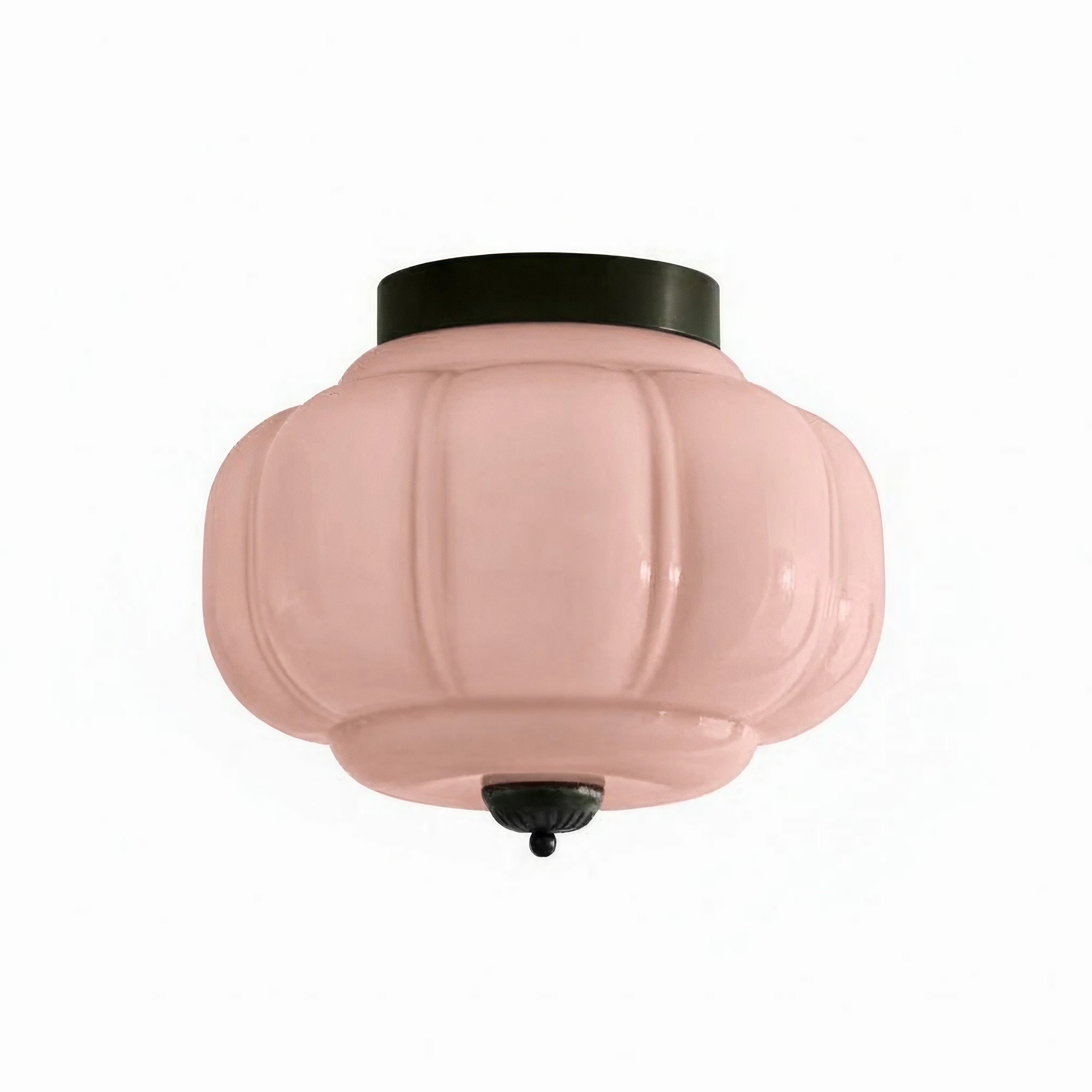 Eloise Vintage Lantern Style Ceiling Light – Elegant Glass Shade Fixture for Hallway K1137