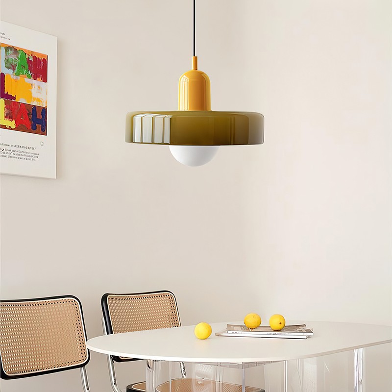 Disc Orb Pendant Light