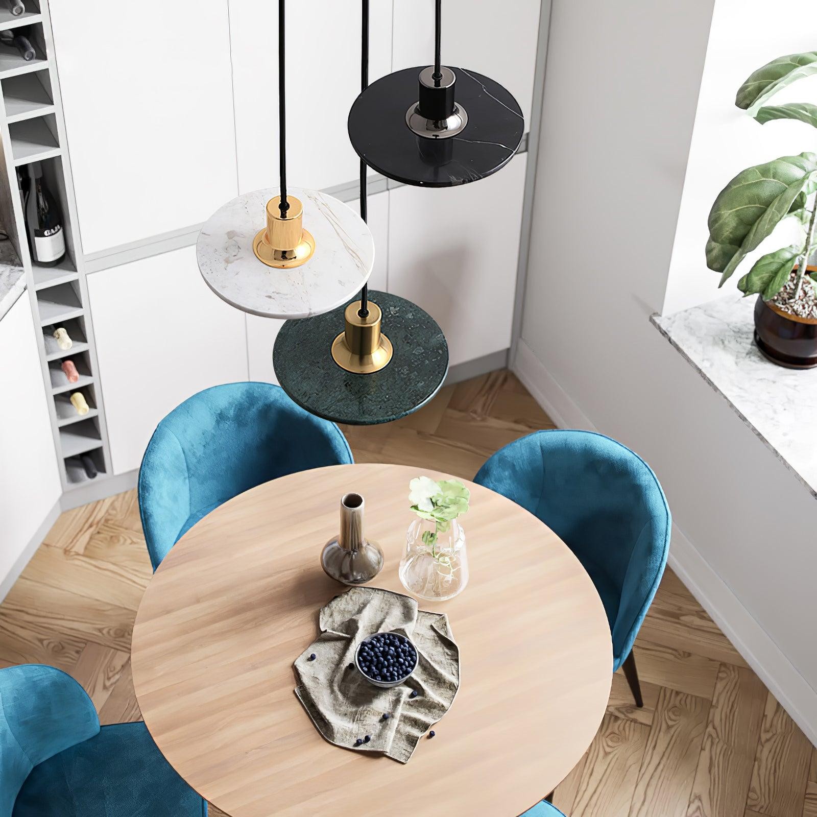 Double Circle Pendant Light K357