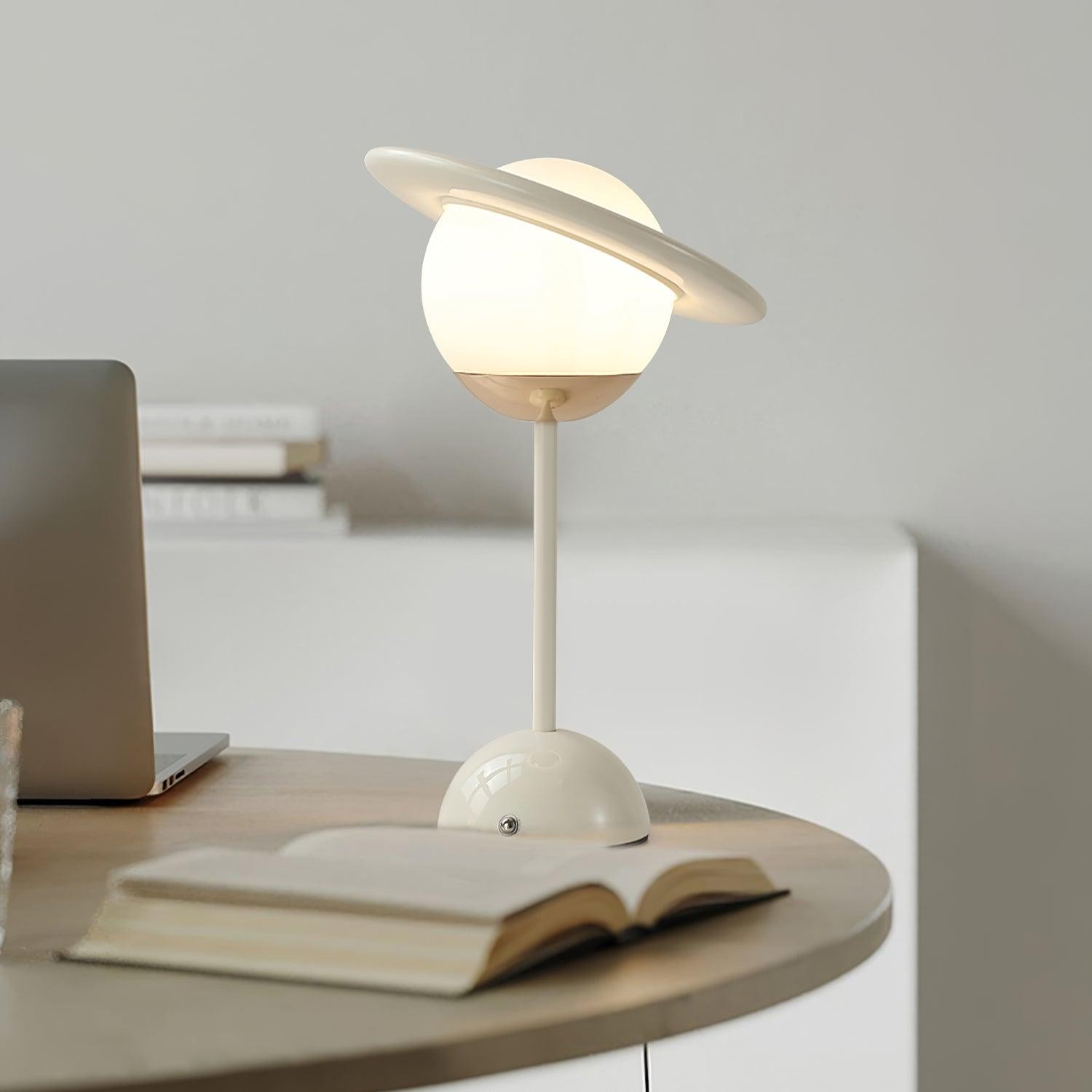 Creative Saturn Planet Table Lamp for Bedroom K657