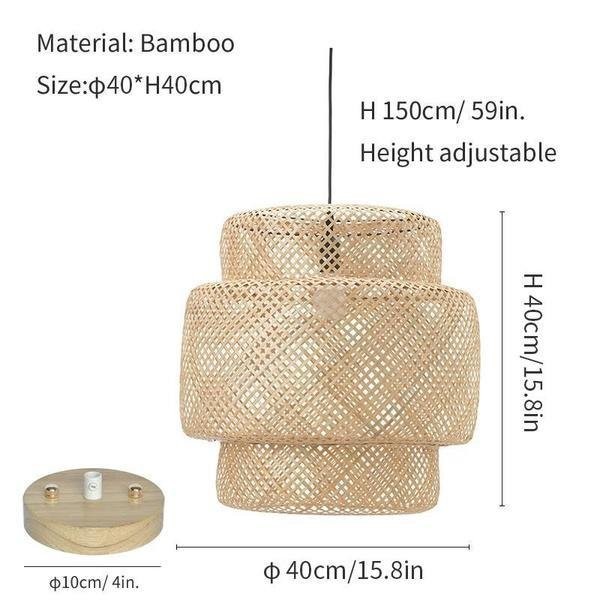 Bamboo Pendant light