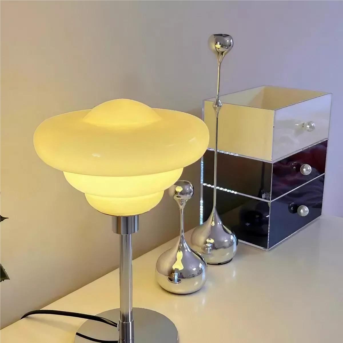 Nordic Minimalist Design Glass Table Lamp K62