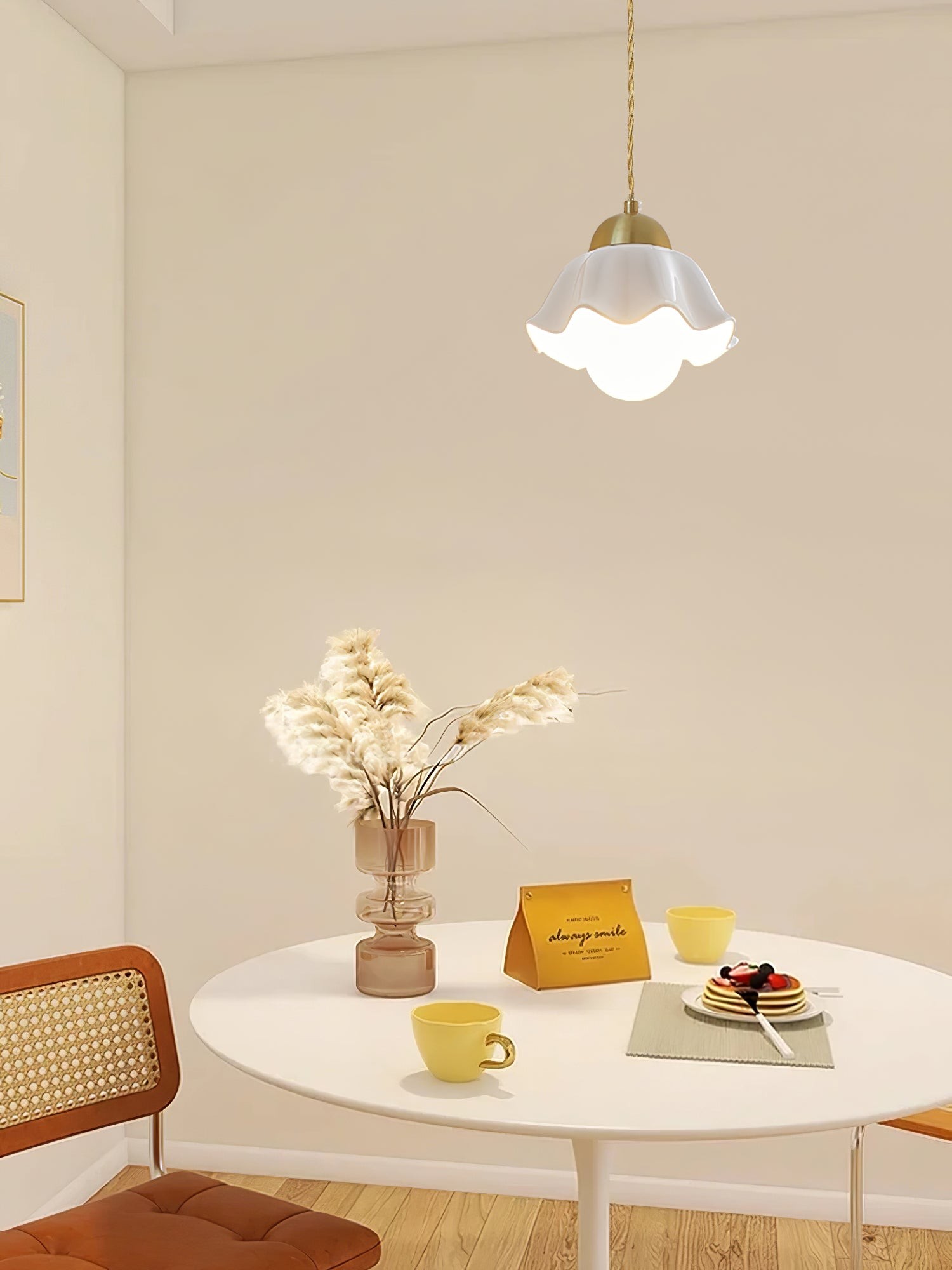 Ceramics Floral Pendant Light K990
