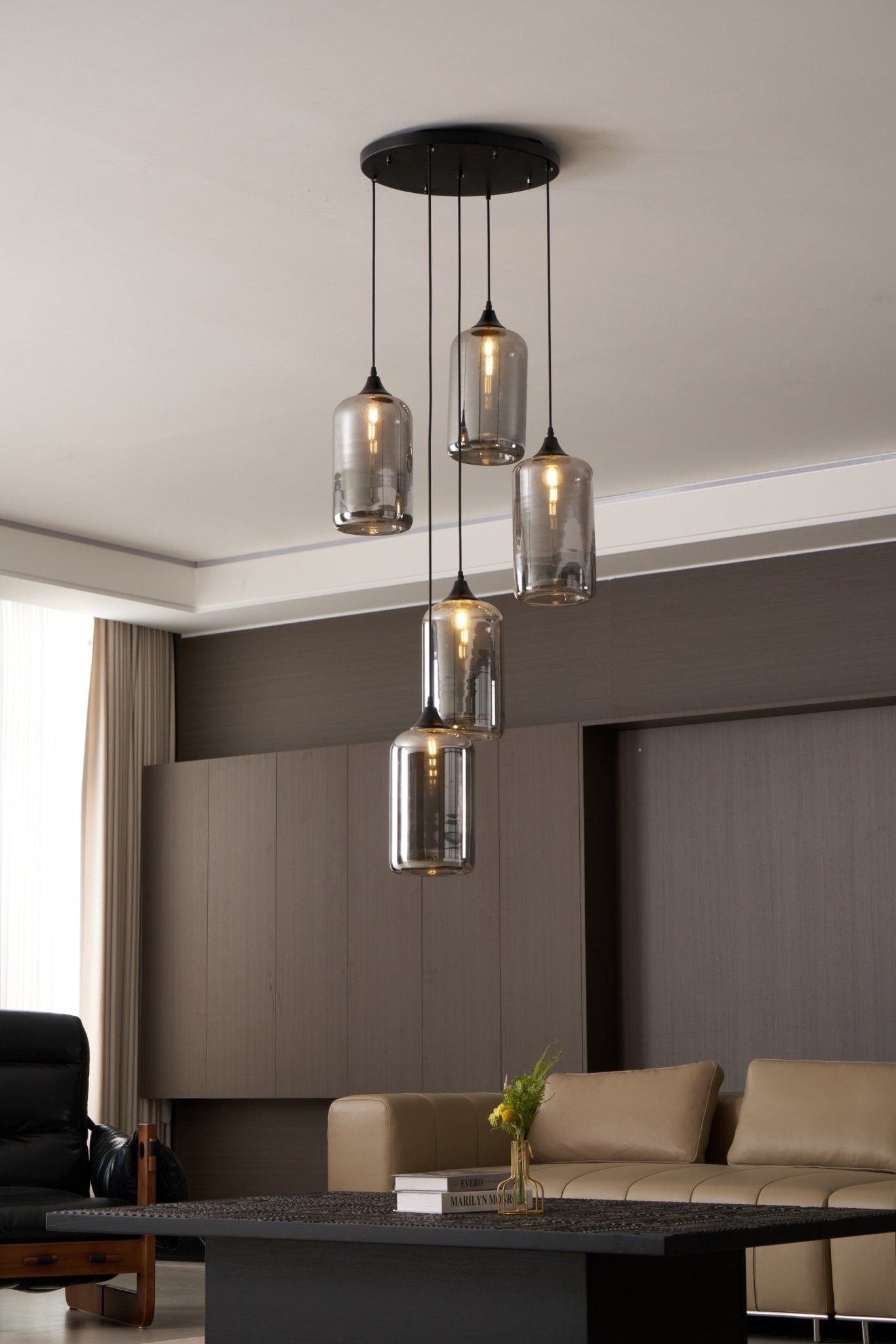 Bottle Pendant Light D363