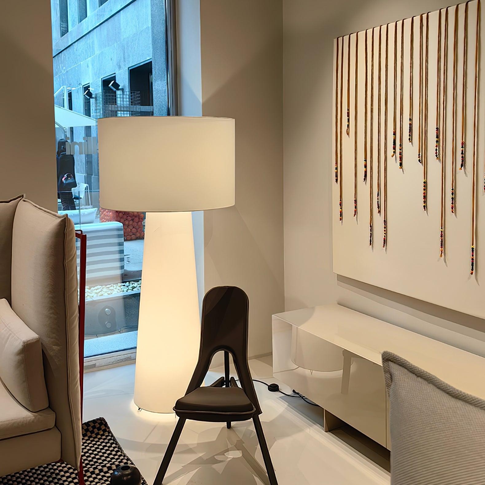 Column Fabric Floor Lamp Suitable For Living Room K328