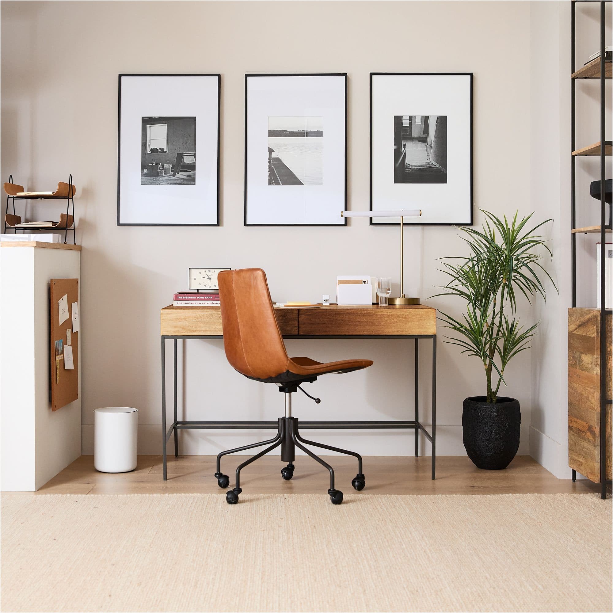Voro Modern LED USB Table Lamp - Sleek Metal Desk & Bedside Lighting K1229