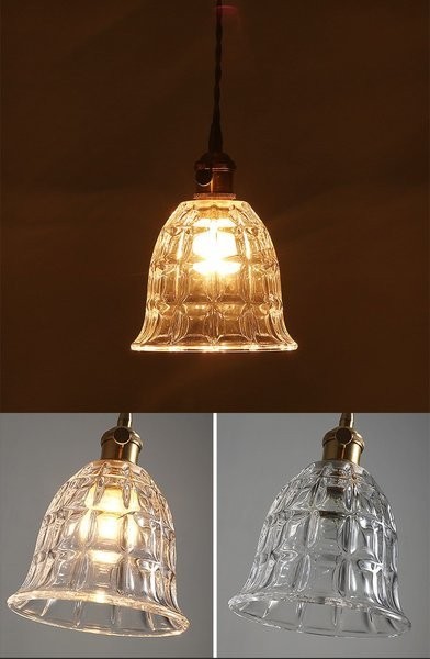 Clear glass pendant lights series