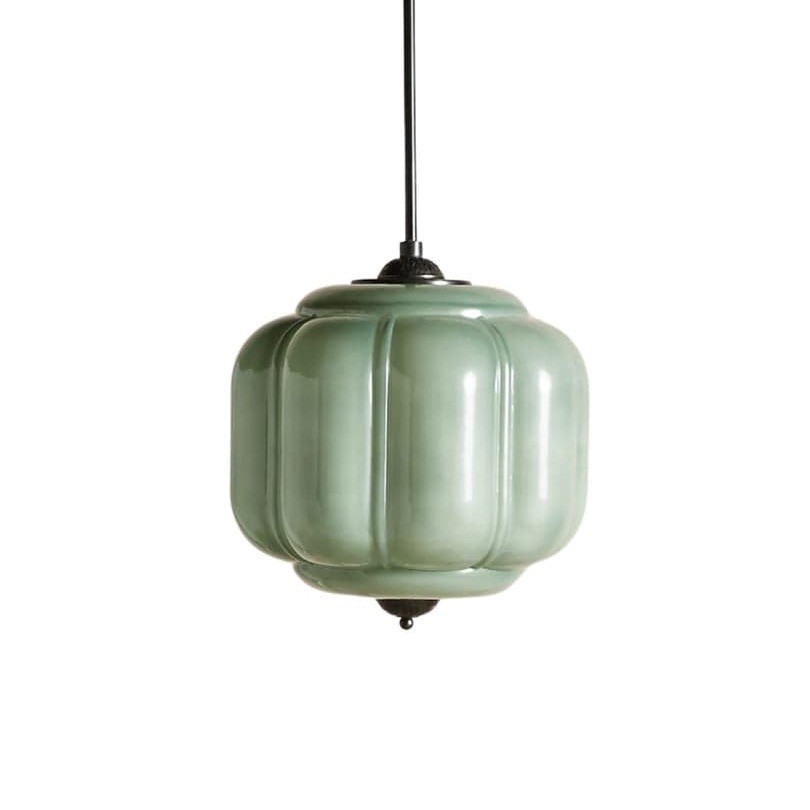 Retro Eloise Milk Glass Pendant Light For Kitchen K946