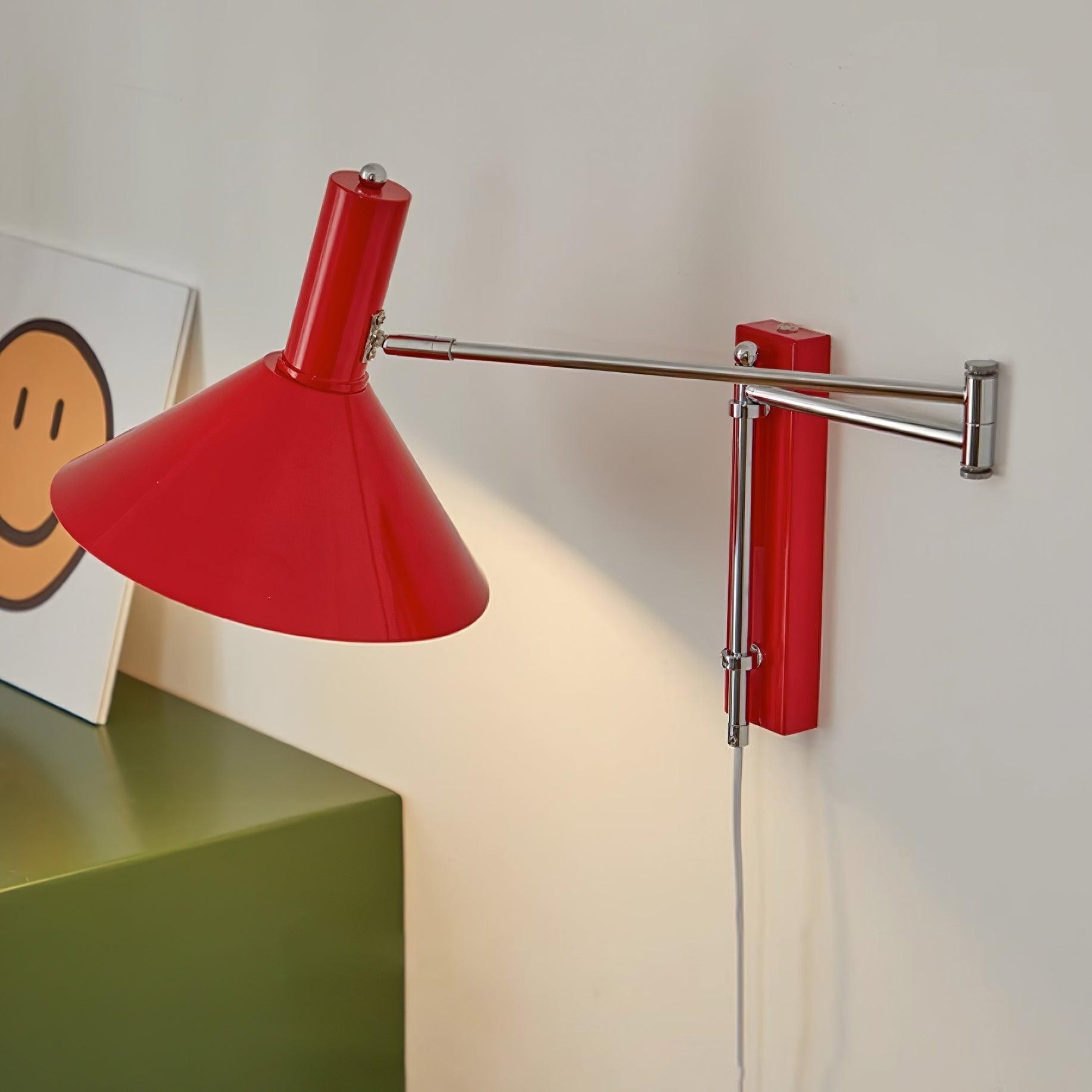 Classic Modern Swing Arm Adjustable Bedside Reading Wall Lamp K580