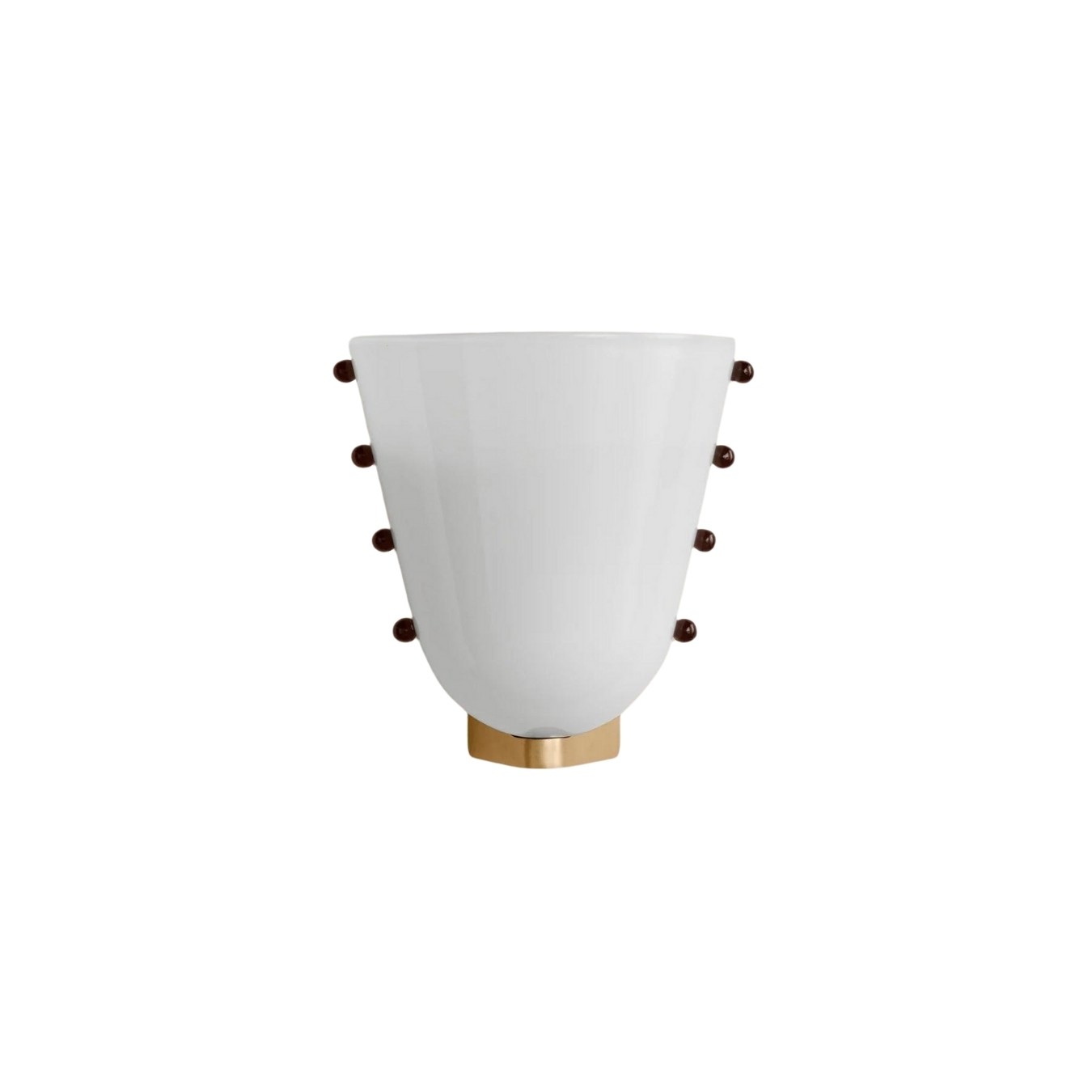 Bellina Colourful Glass Wall Light – Modern Gemma Wall Sconce For Bedroom or Hallway K1130