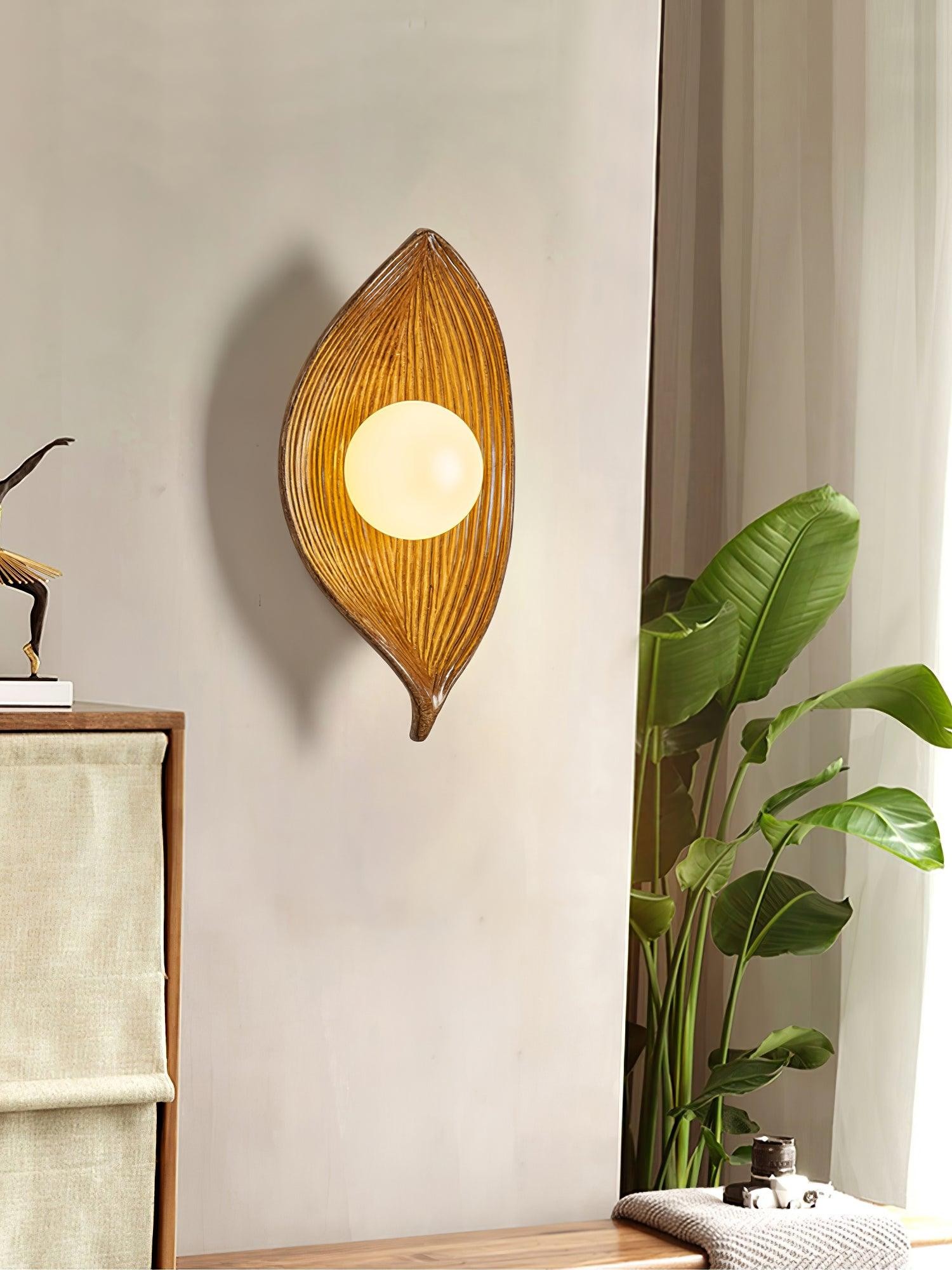 Leaf Canoe Wall Sconce K447