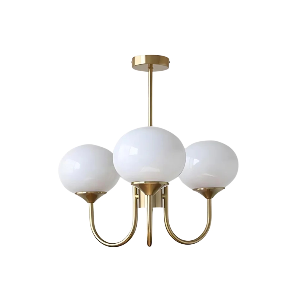 Marshmallow Modern Glass Chandelier D776