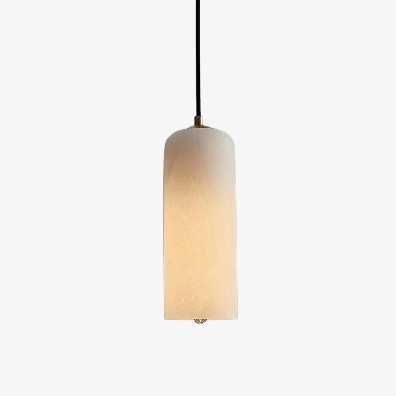 Alabresca Mid Century Alabaster Pendant Light - Multi Heads Hanging Lamp for Kitchen Island K2317