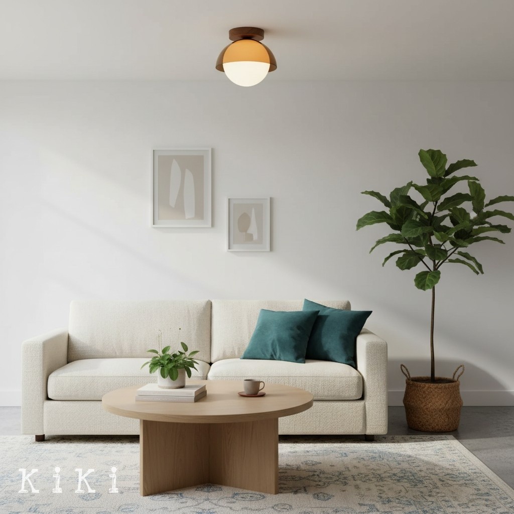 Afterglow Sunset Ceiling Light - Sculptural Design for Hallway and Entryway K2067