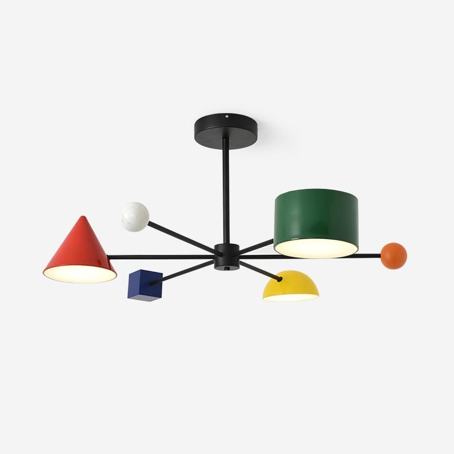 Geometric Colorful Ceiling Light K401