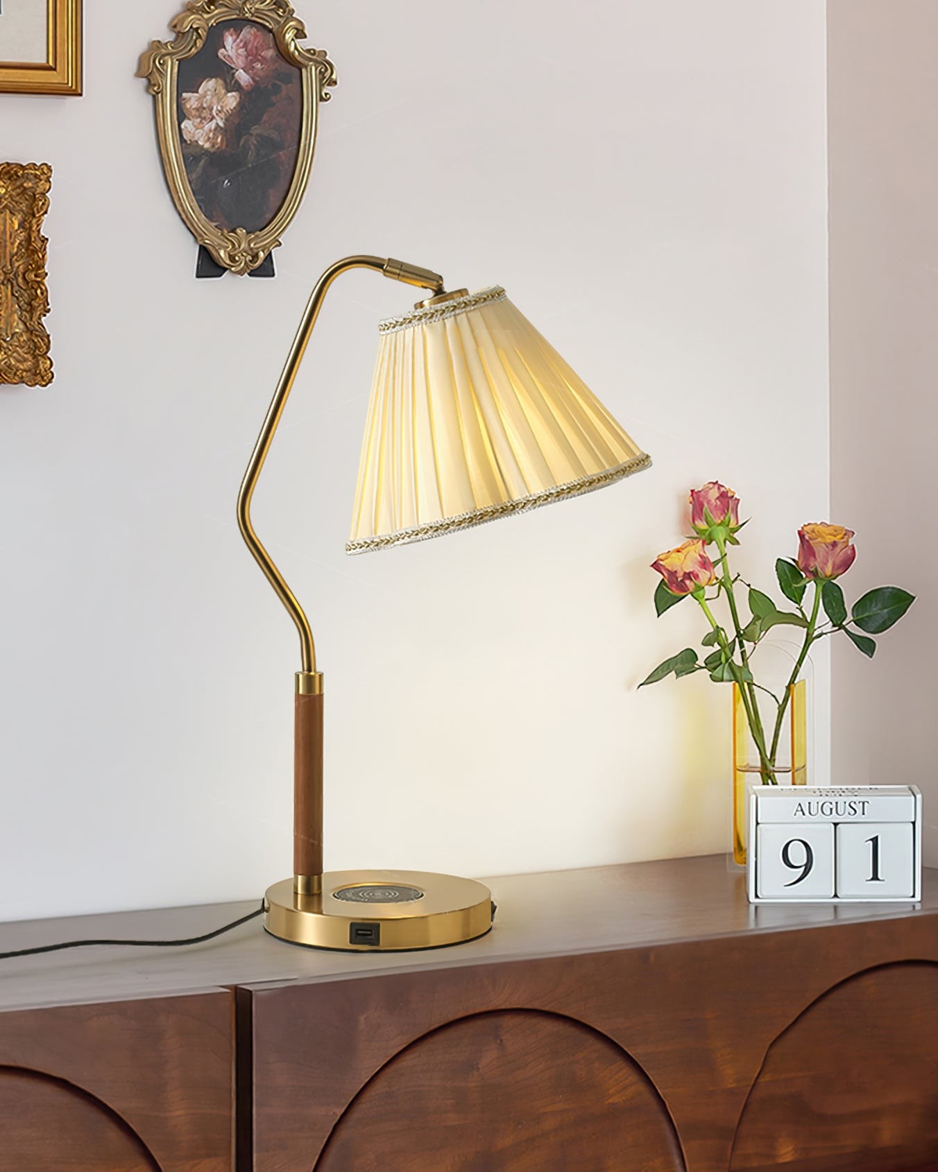 Florentine Fabric Table Lamp K1022