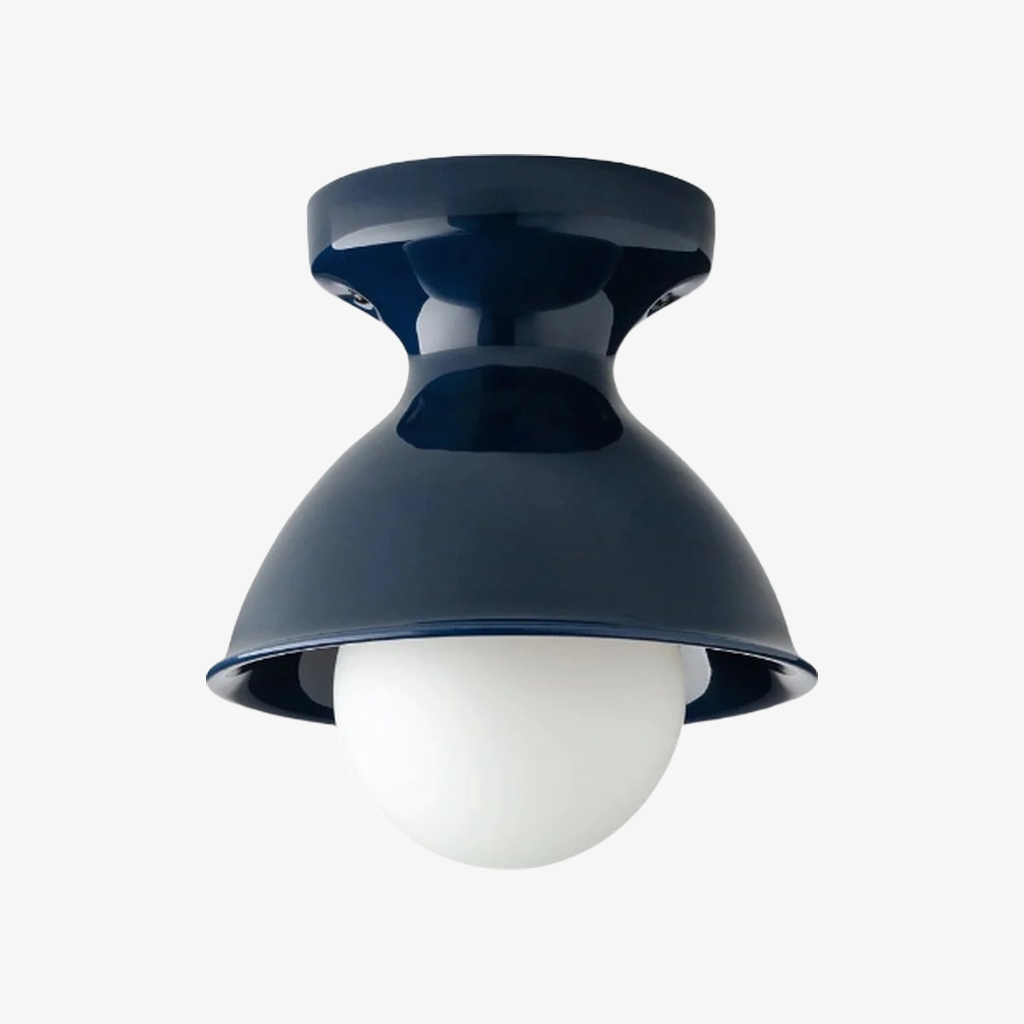 Dravin Bowl Ceramic Ceiling Light - Minimalist Colorful Ceiling Lamp for Kitchen K2351