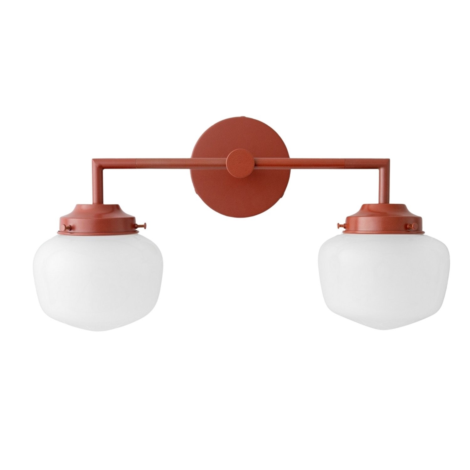 Opalume Glass Vanity Light - Vintage Inspired Bathroom Wall Lighting K1458