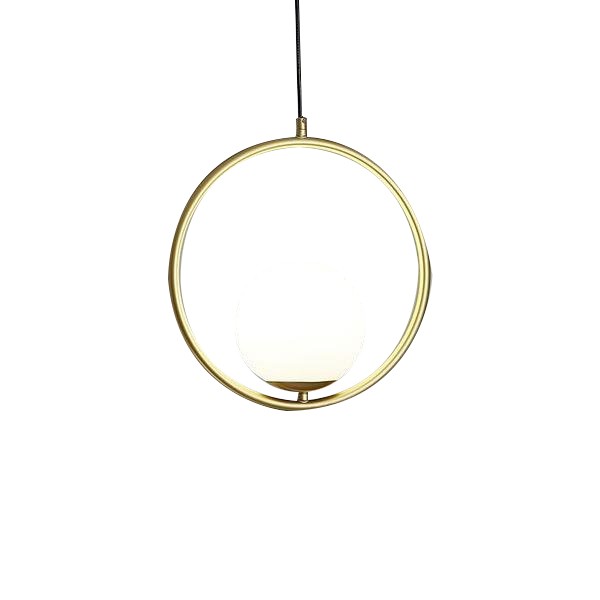 Minimalist Mila Pendant Lamp - Oval Hanging Light for Bedroom Bedside