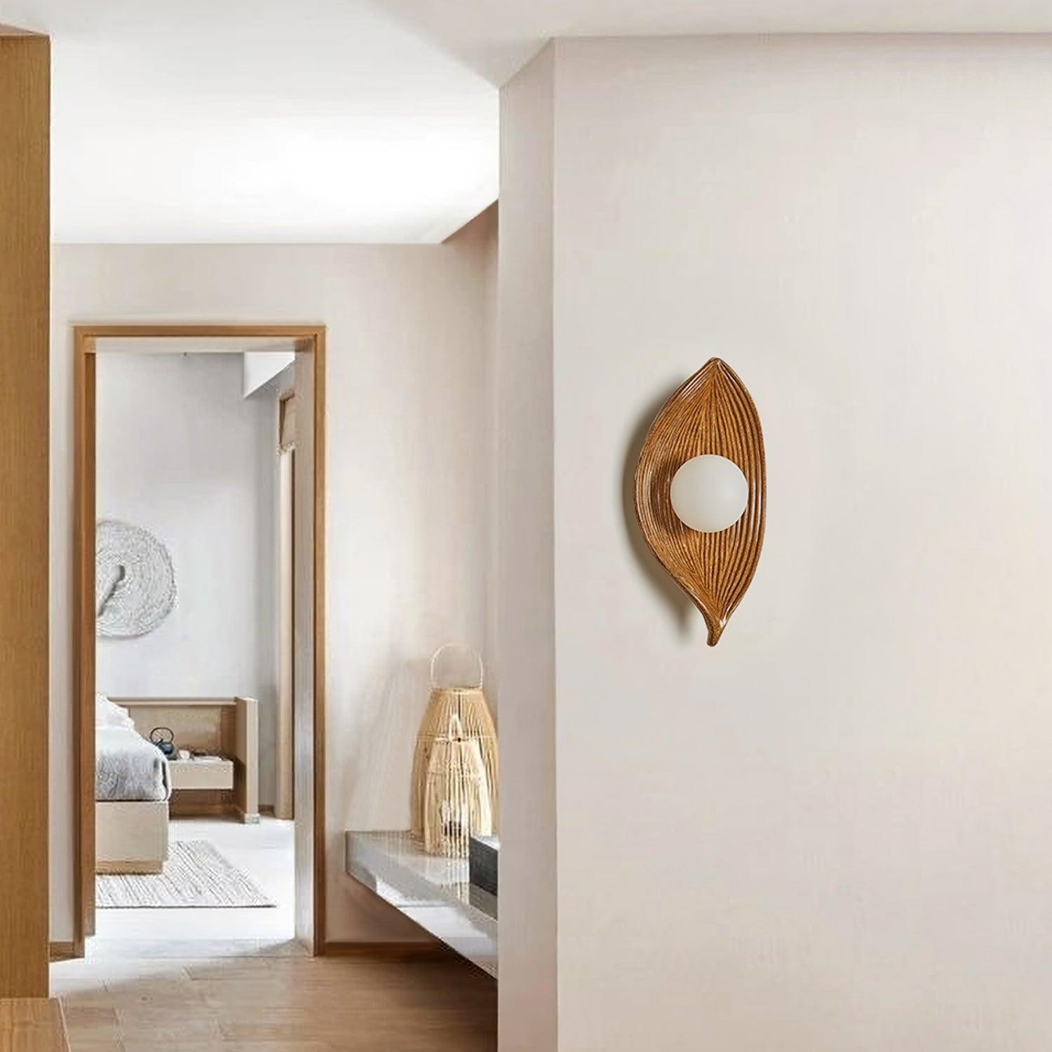 Leaf Canoe Wall Sconce K447