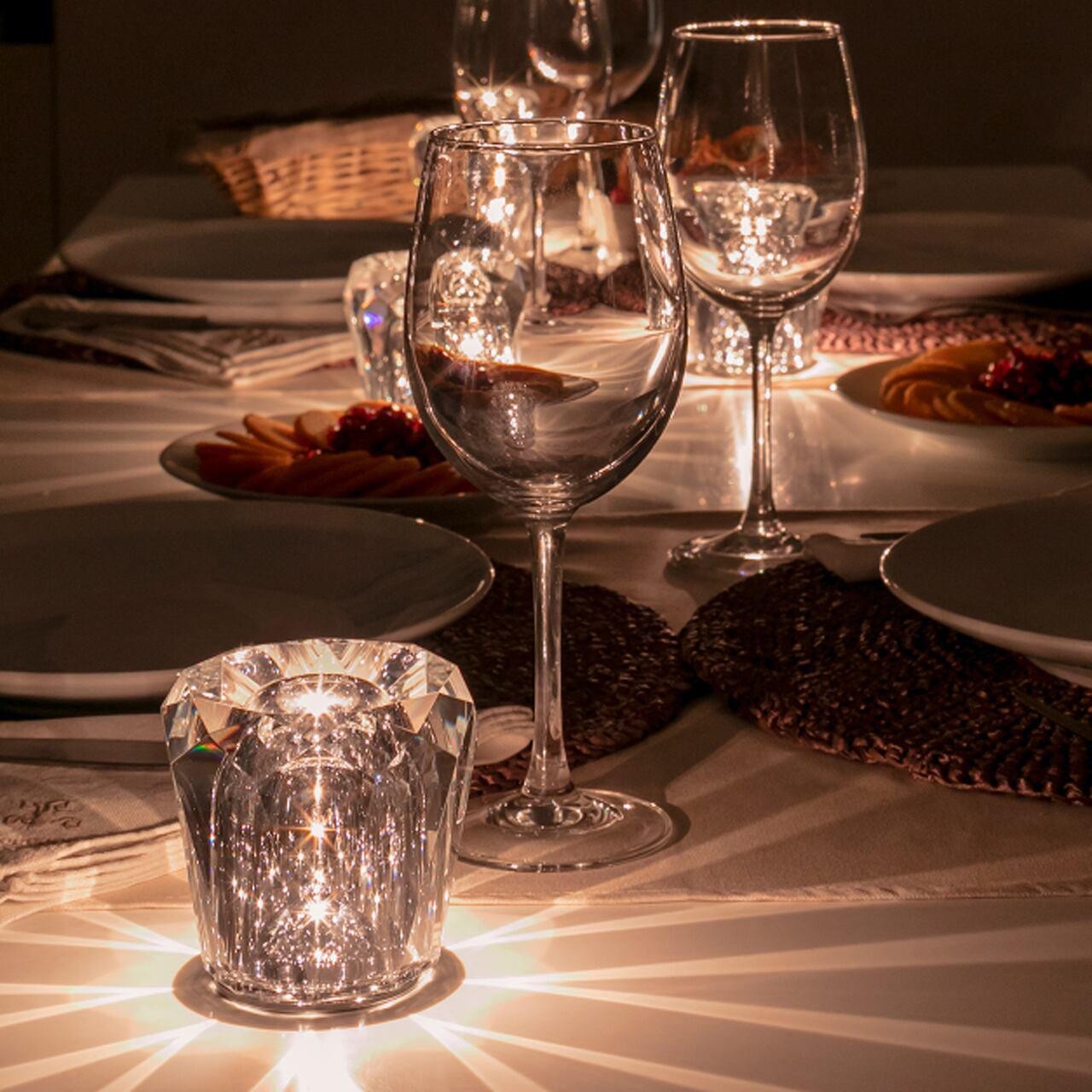 Crystal Diamond Table Lamp K341