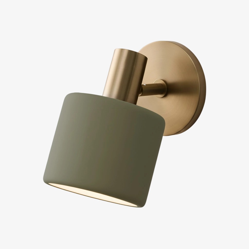 Cerova Modern Ivory Porcelain Sconce – Soft Organic Wall Light K1298