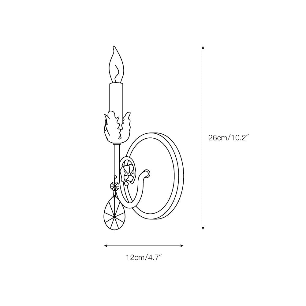 Antonia Wall Lamp D557