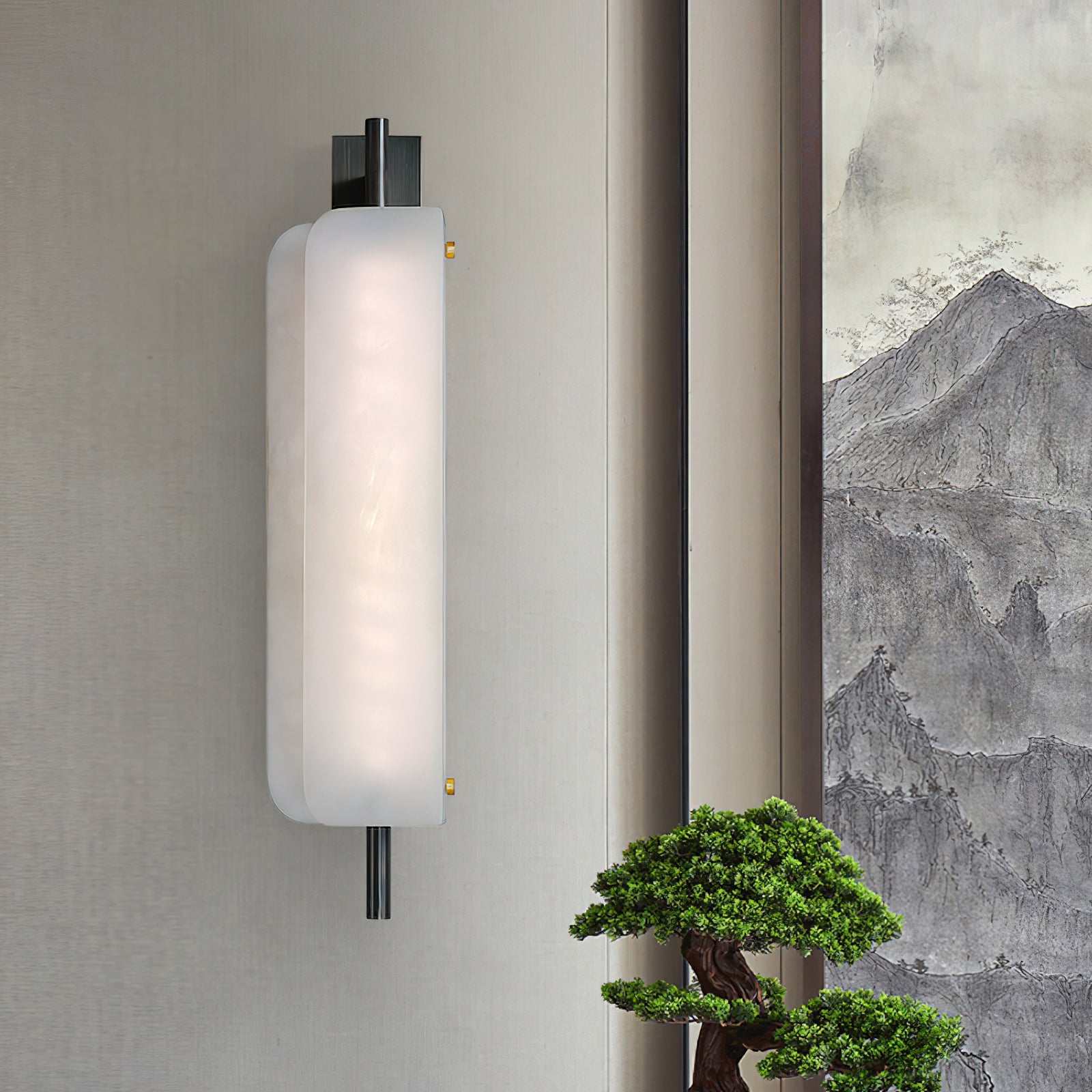 Kinkairo Alabaster Wall Lamp D497