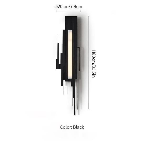 Metal Sculpted Wall Sconce