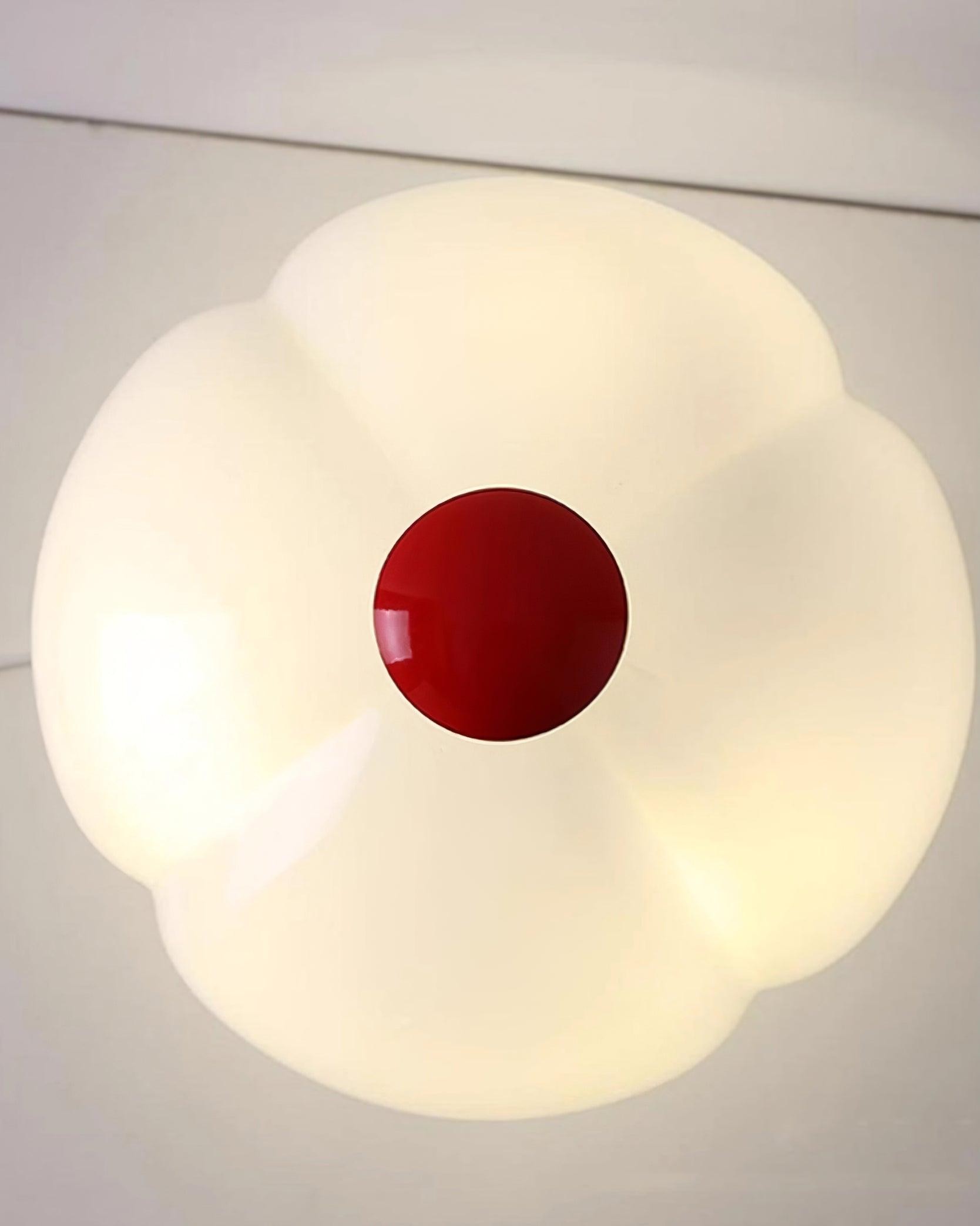 Cream Style Glass Mushroom Table Lamp K706