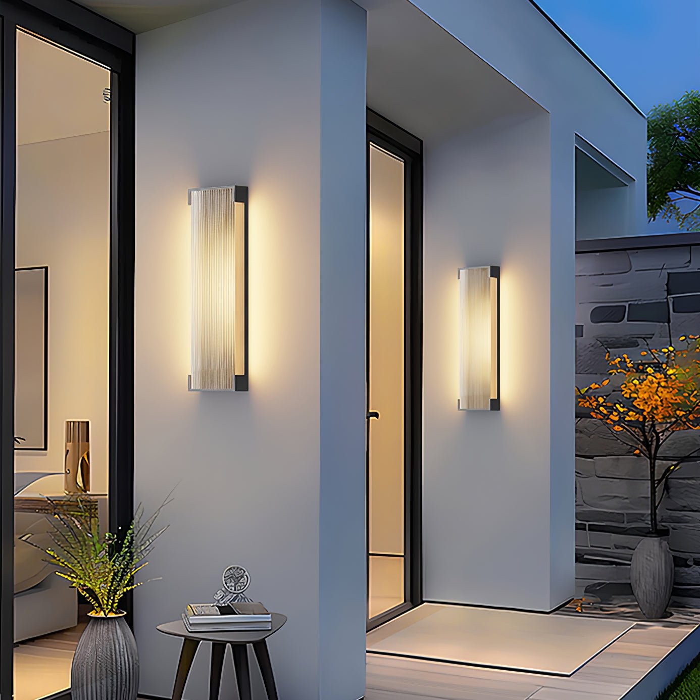Rectangular Outdoor Wall Light K615