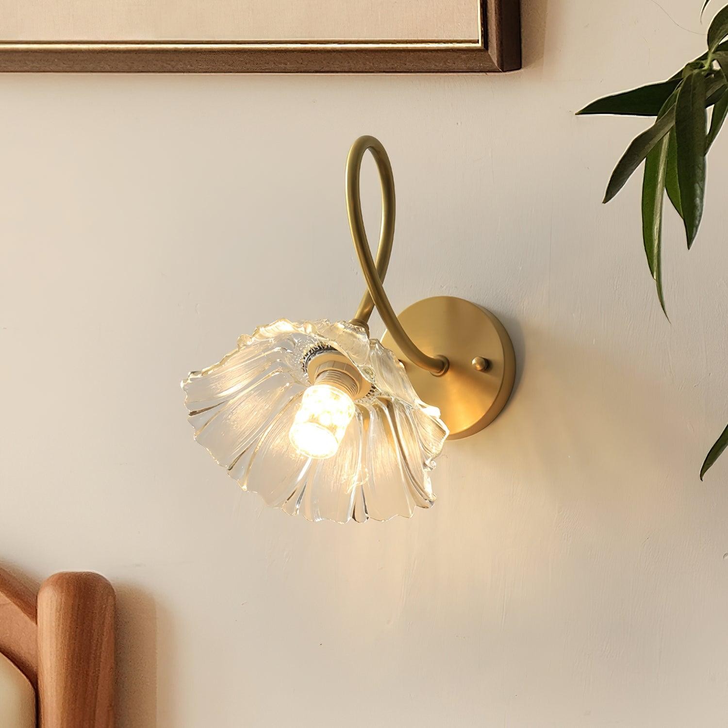 Century Lotus Leaf Wall Lamp K311