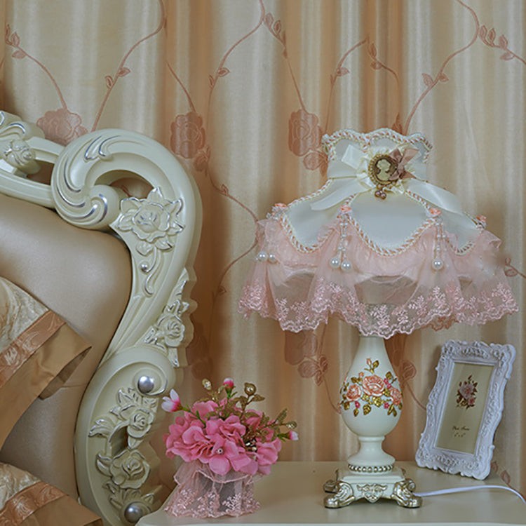 Vase Palace Resin Fabric Table Lamp K722